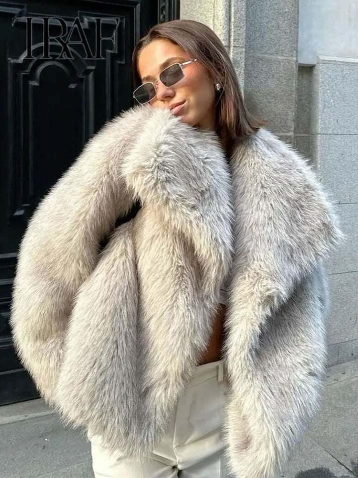 Mira - Faux Fur Coat