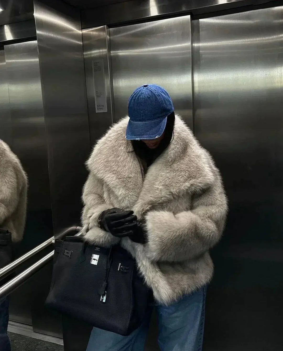 Mira - Faux Fur Coat