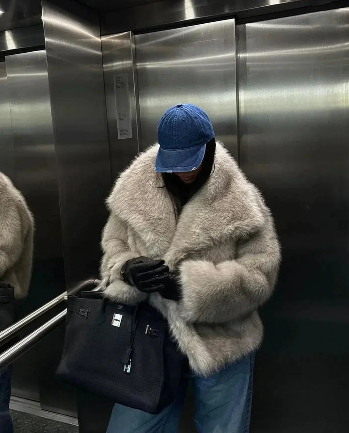 Mira - Faux Fur Coat