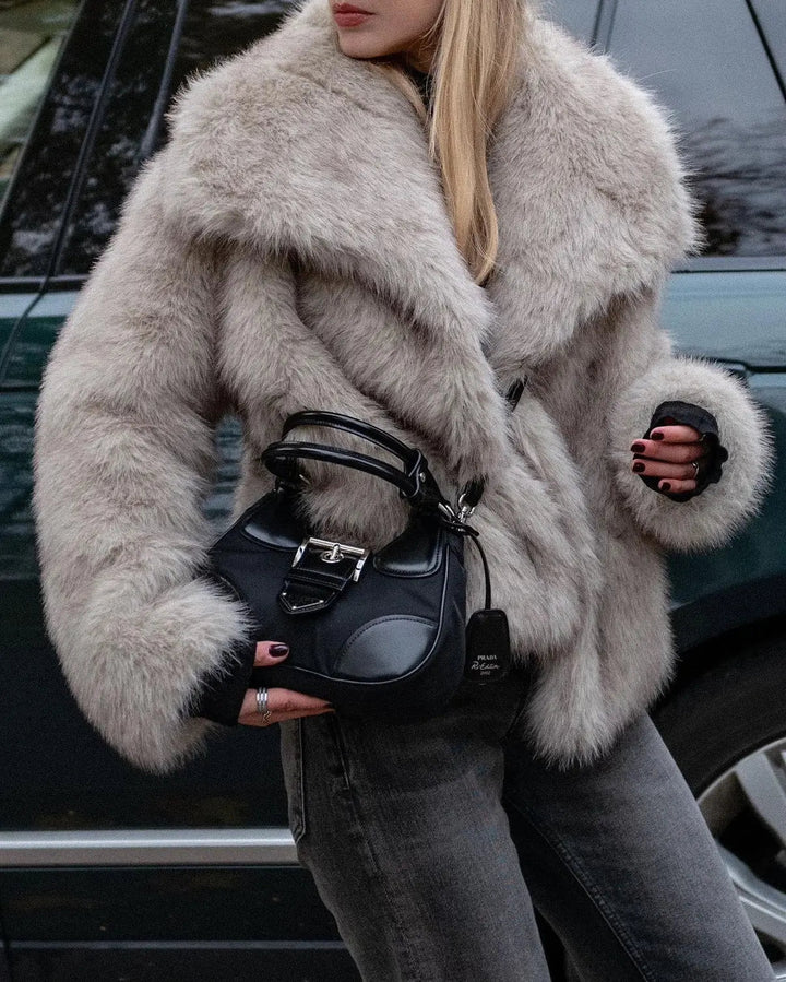 Mira - Faux Fur Coat