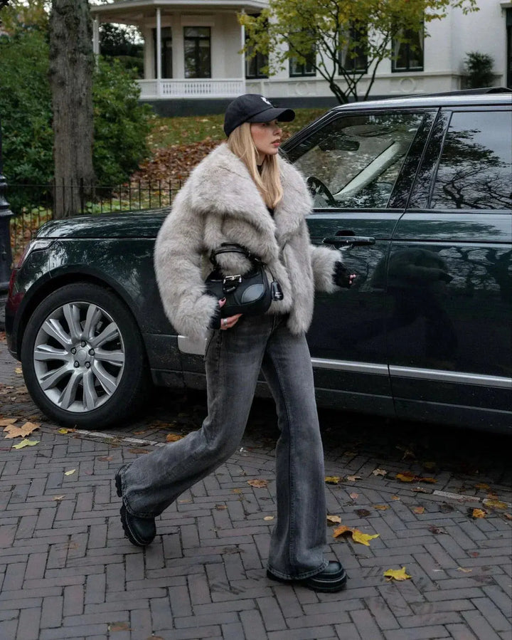 Mira - Faux Fur Coat