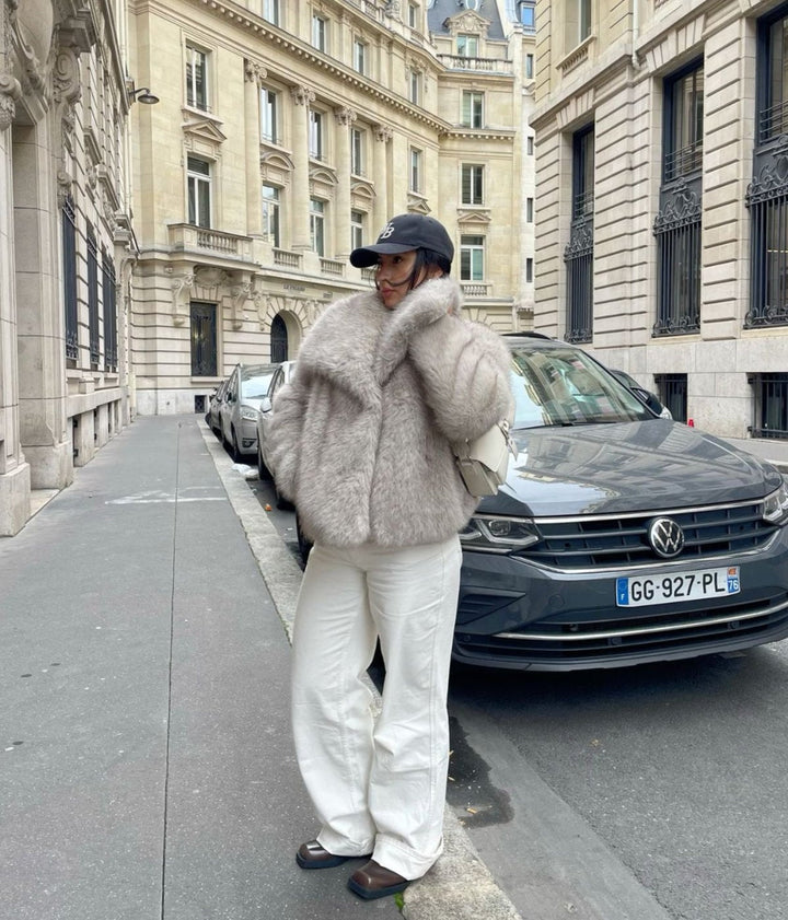 Mira - Faux Fur Coat
